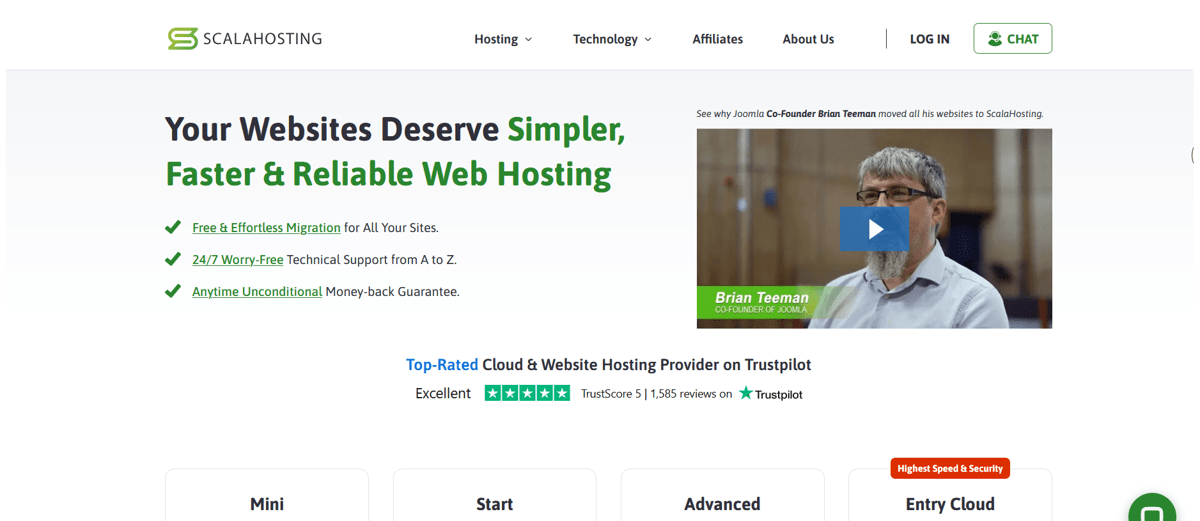 scalahosting web hosting