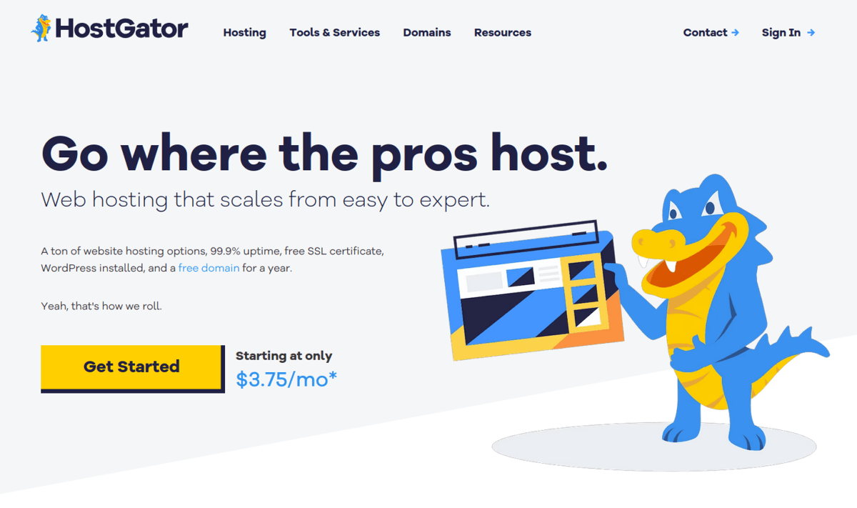 hostgator web hosting
